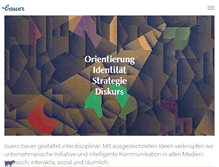 Tablet Screenshot of buerobauer.com